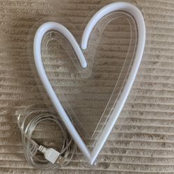 Neon Sign Heart Pink Light Target Love 