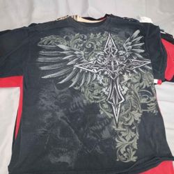 MMA ELITE BLACK TEE XL
