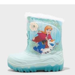 Size 7 Frozen Light Up Strap Boots