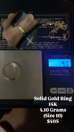 14K Solid Ring