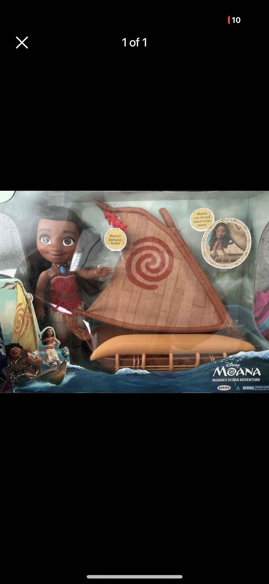 Moana, Spirit, Disney Version Of Shopkins - Brand New Toys In Package 