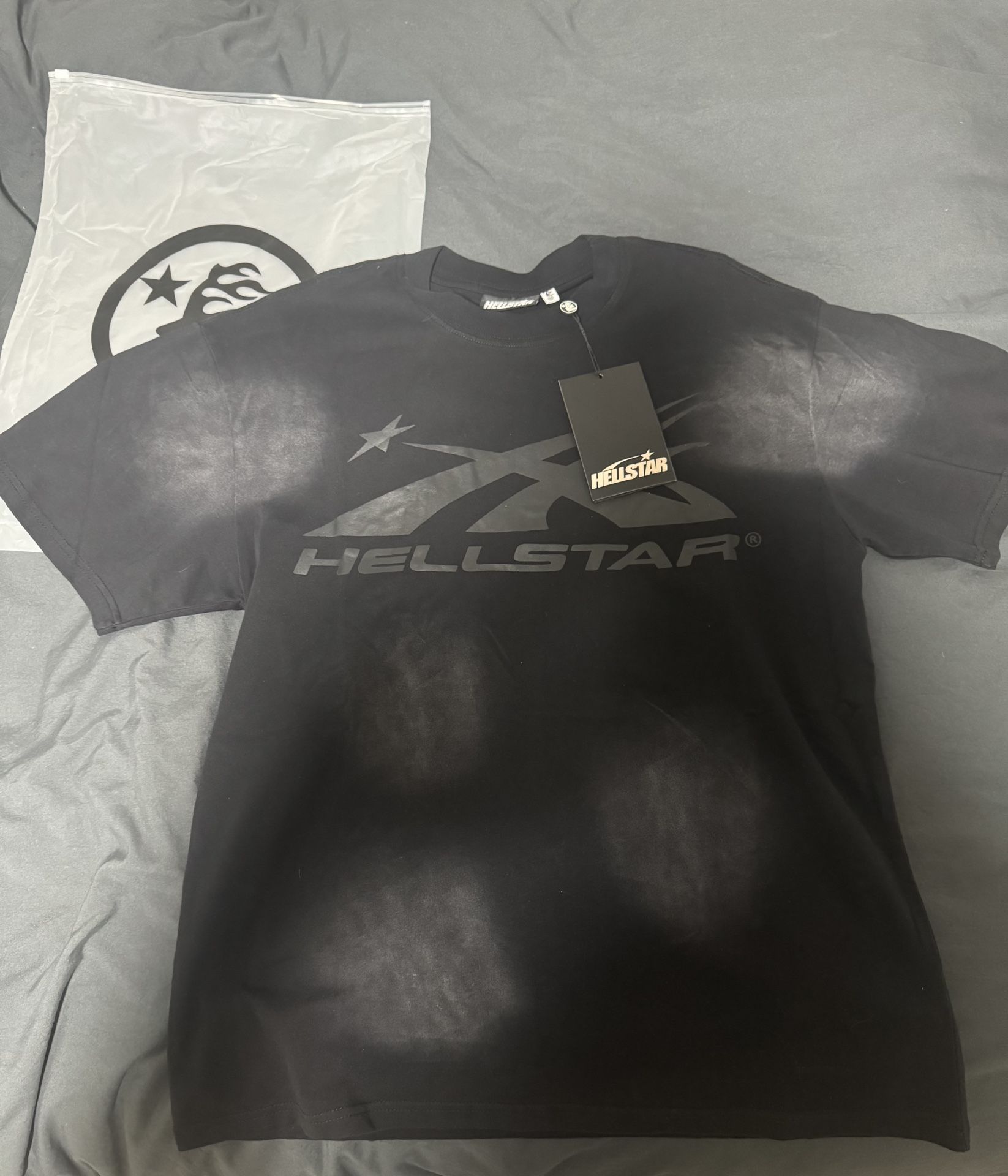 Black Washed Hellstar T-shirt