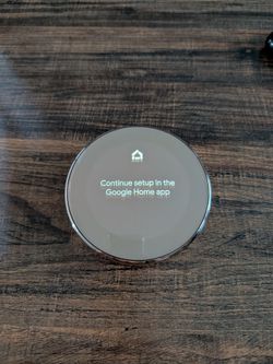 Google Nest Learning Thermostat (4th Gen) - Open Box, Never Used, Gold/Brass Color