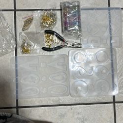 Jewelry Earrings Resin Molds