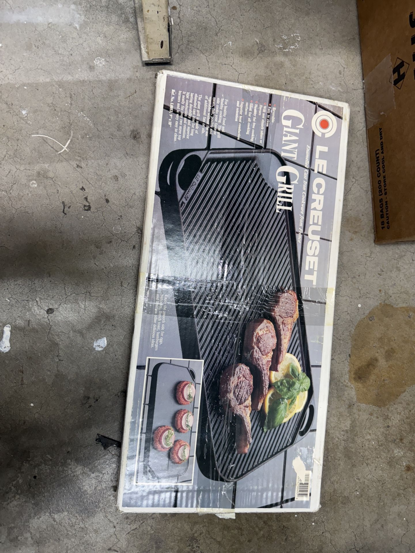 Le Cruset Giant Grill Cast Iron