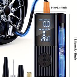 Portable Tire Air Pump can be free delivered or shipped