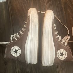 Hightop wedge converse