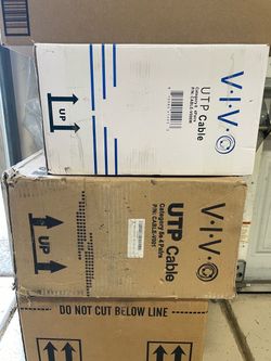 Cat 5e & 6 cables
