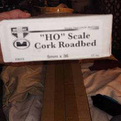 Midwest Products HO Scale 3013 Cork Road Bed 3' Sections Box of 25

