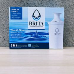 Brita Standard Water Filter Replacements - 3 Pack