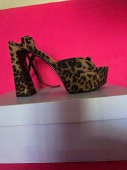 Madden Girl Leopard Print  Heels