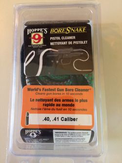 HOPPE'S BORE SNAKE PISTOL CLEANER