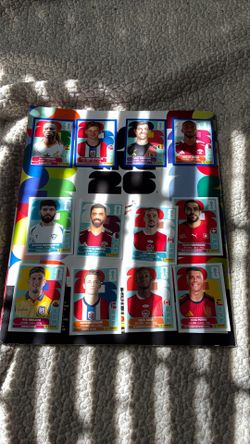 panini book, cards