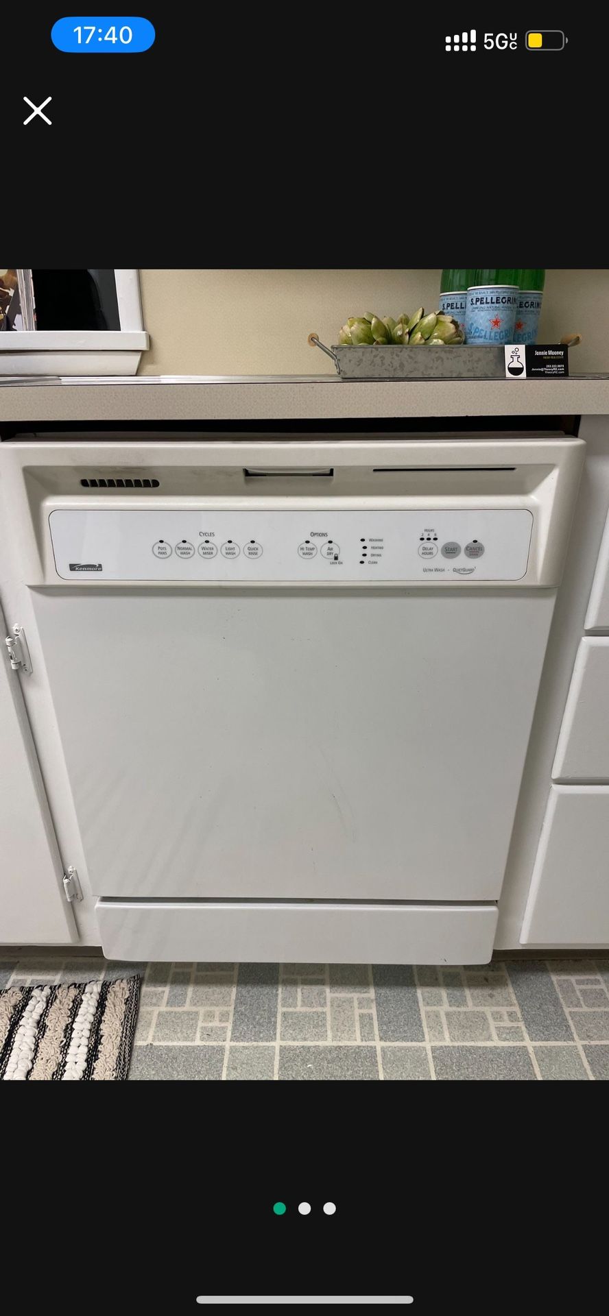 Kenmore Dishwasher