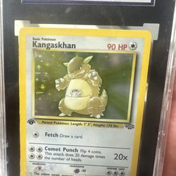 Pokémon 1st  Edition Gm 10 Kangaskhan Base Set 