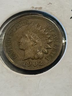 1902 Indian Penny XF
