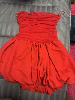 strapless dress