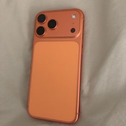 Apple iPhone 17 Pro Max Orange Unlocked Perfect Shape 