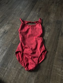 Red Ballet Dance Leotard