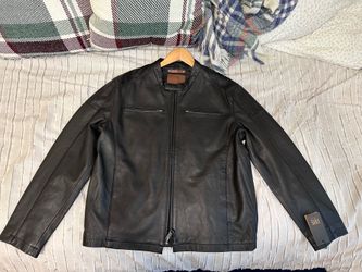 Brand new Frye Men’s XL lamb skin leather jacket  with tag
