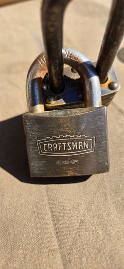 2 Vintage Brass Locks ~ No Keys