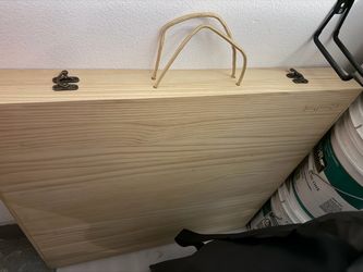 Portable Low Wooden Table