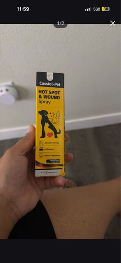 Cassiel-Pet Hot Spot & Wound Spray for Dogs & Cats