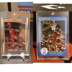 Michael Jordan Fleer And Star 1985 Rookie Rp