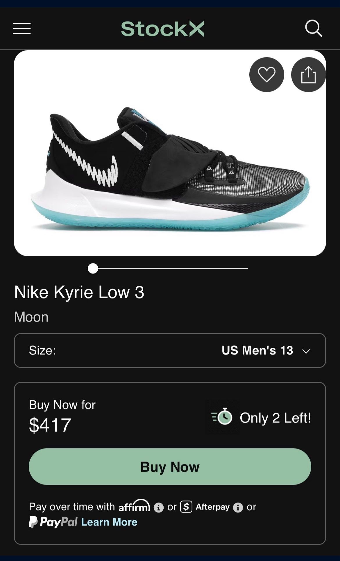 Nike Kyrie Low 3  Moon