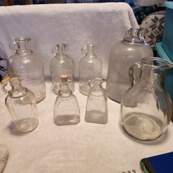 Lot Of White House Vinegar Jars/Bottles...buy All Shown For $125.00 For ALL Shown