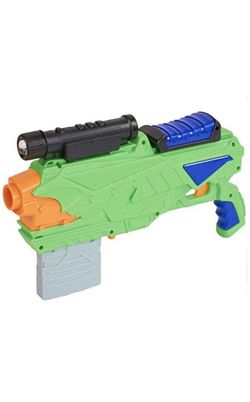 Adventure Force Night Attack Dart Blaster, Green, Designed for Ages 8 and up