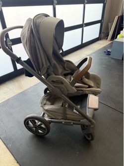 Nuna mixx next stroller baby
