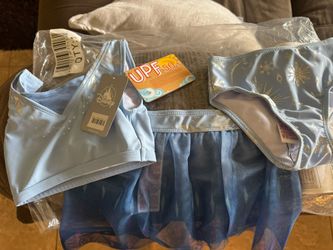 Little Girls Disney Elsa Swim Suit Set