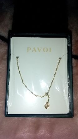 Women's Pavoi Tennis Pendant Necklace