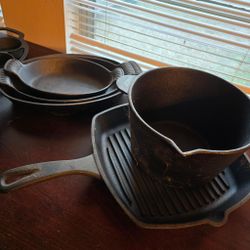 12 pc cast iron set