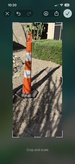 Orange Traffic Safety Cone $25