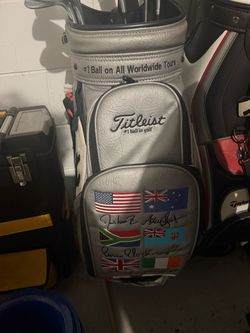 Clubs and bag