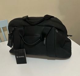 Vessel Black Duffel Bag