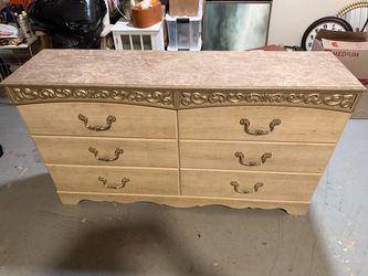 Wood dresser