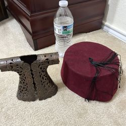 turkish decor metal 15 red hat 10