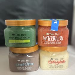 4-pack Assorted Tree Hut Sugar Scrub