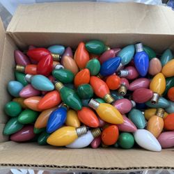 Christmas Lights/Vintage Old School 1970’s