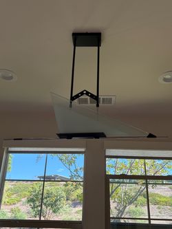 Modern Pendant Light with Glass Shade