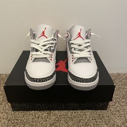 Jordan 3s “Fire Red” OG Box