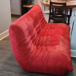 Togo Sofa by Michel Ducaroy for Ligne Roset in Red