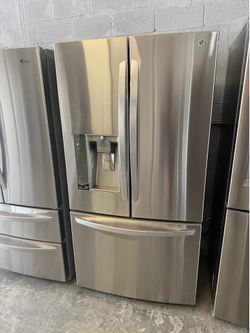 36” LG counter depth FRIDGE REFRIGERATOR NEVERA HELADERA FRIO REFRIGERADOR GOOD CONDITION DELIVERY 🚚 FREE WARRANTY 100 DAYS 7️⃣8️⃣6️⃣4️⃣2️⃣0️⃣1️⃣3️⃣4