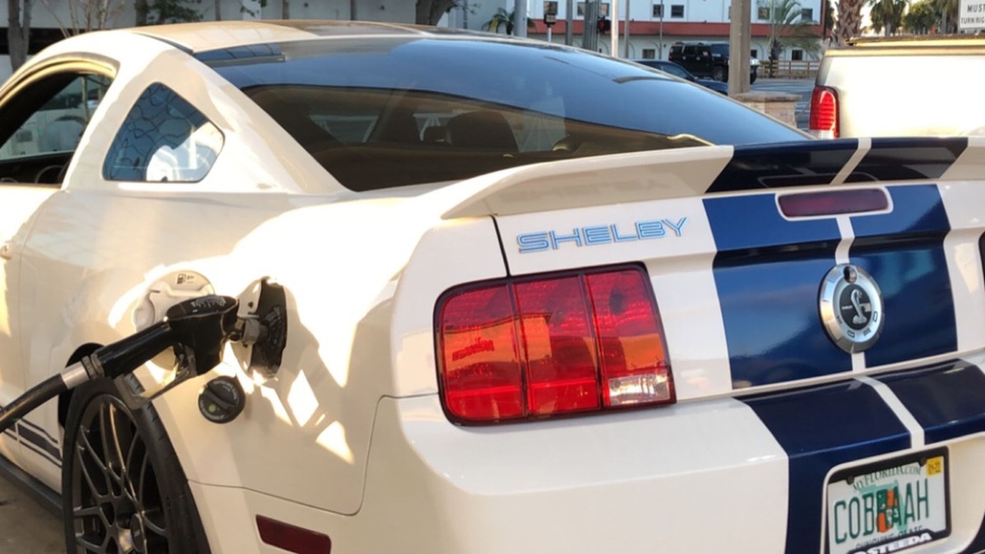 Stock Gt500 Axle Back Exhaust