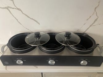 3 Pots Slow Cooker