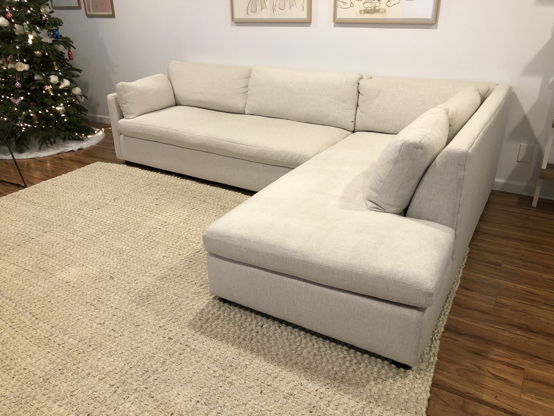 West Elm- Marin 2-Piece Chaise Sectional