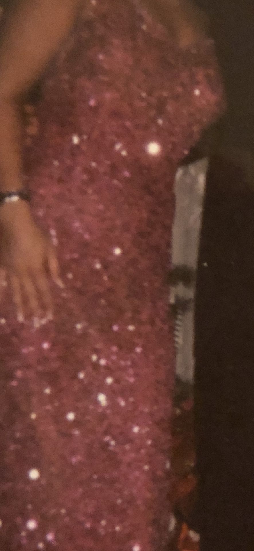 It’s Very Nice Dress For Prom Or Wedding The Size Is Small The Color Is Fuchsia